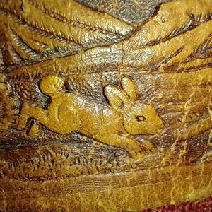 VINTAGE HANDTOOLED SANTANA BELT
